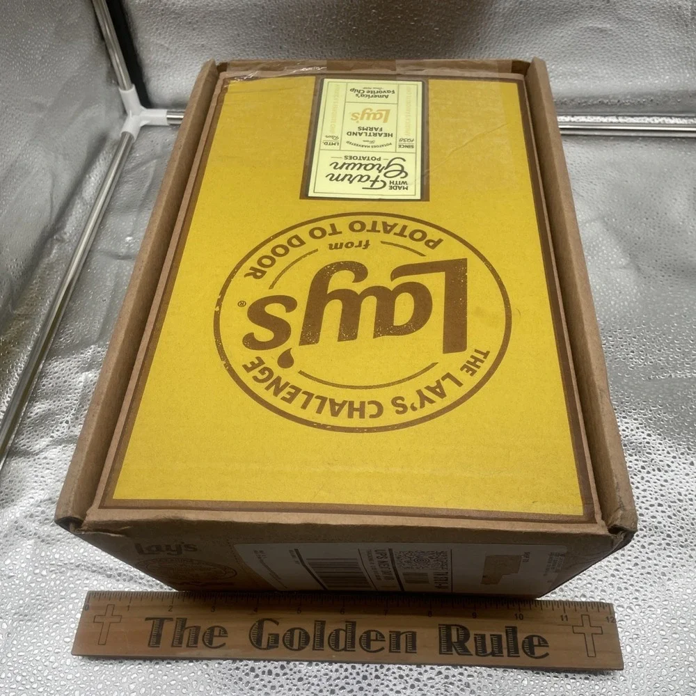 Lays 60th Super Bowl 72 Hour Potato to Door Challenge Limited Edition SEALED BOX